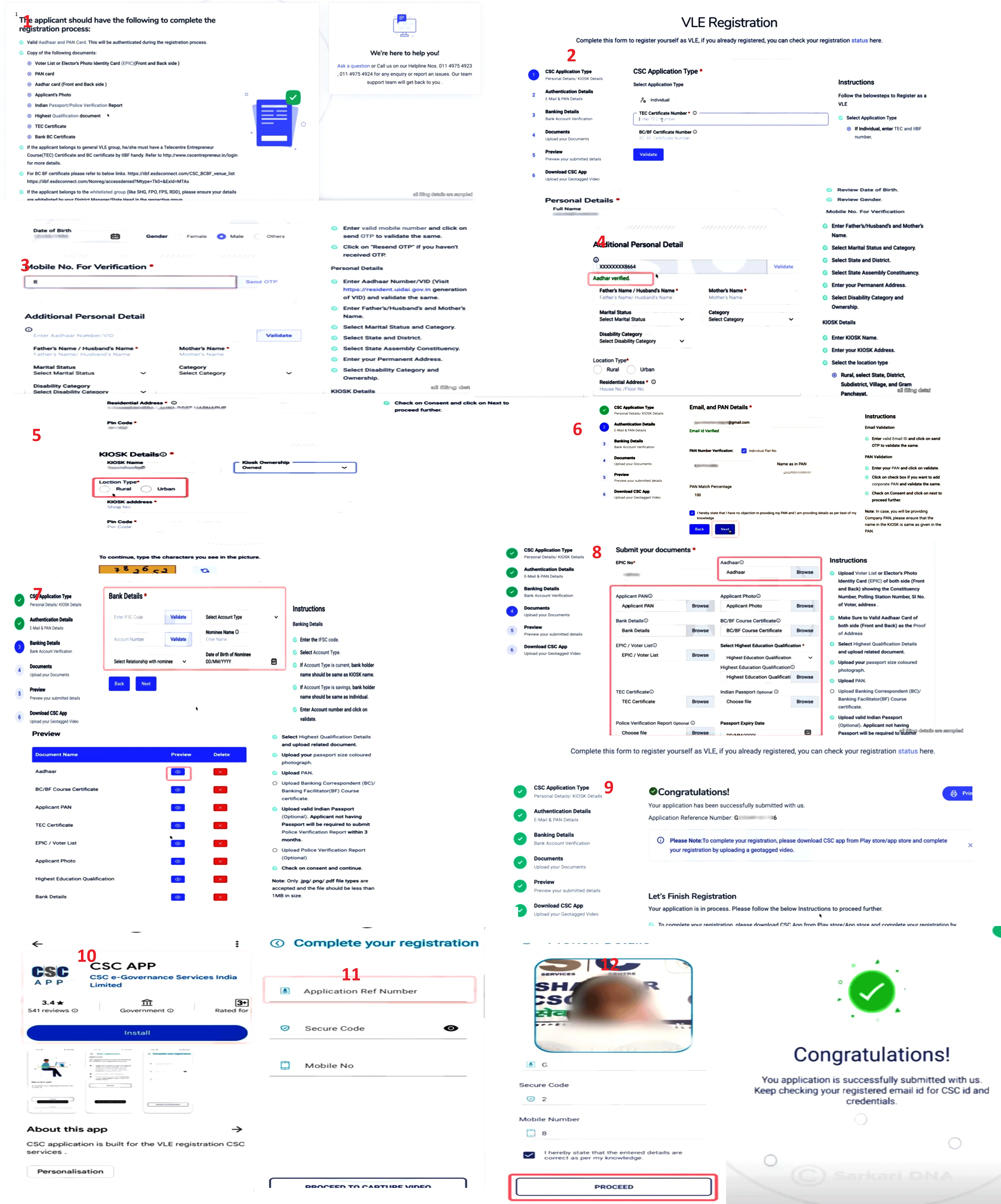 CSC Registration Form 2025 – TEC Certificate, Application Process, VLE Income & Benefits Guide